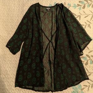 HP Slytherin Sheer Cardigan Medium